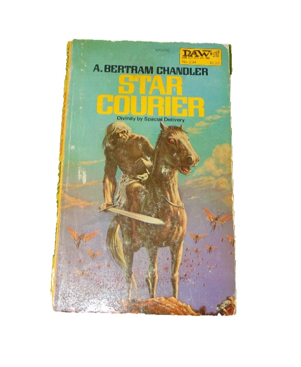 Star Courier A Bertram Chandler 1977 DAW Books Original Sci-Fi Paperback