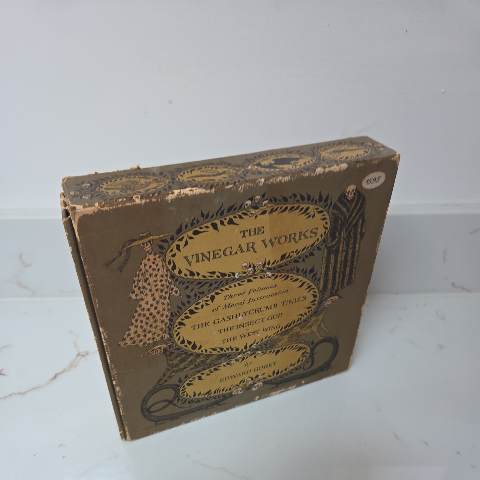 Edward Gorey The Vinegar Works VERY RARE FIRST EDITION 3 Books in slipcase 1963