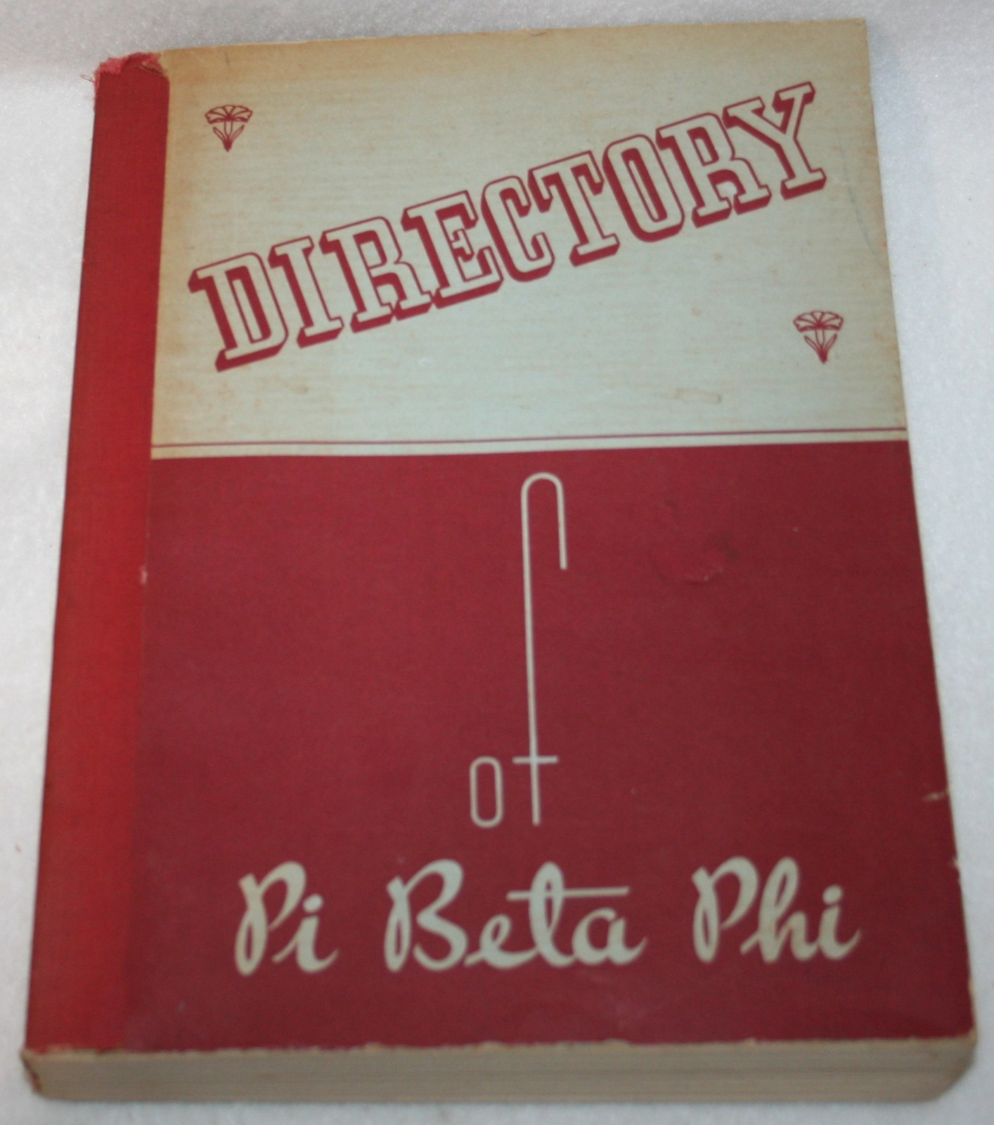 Vintage 1951 PI BETA PHI Womens Sorority Member & Alumni Directory