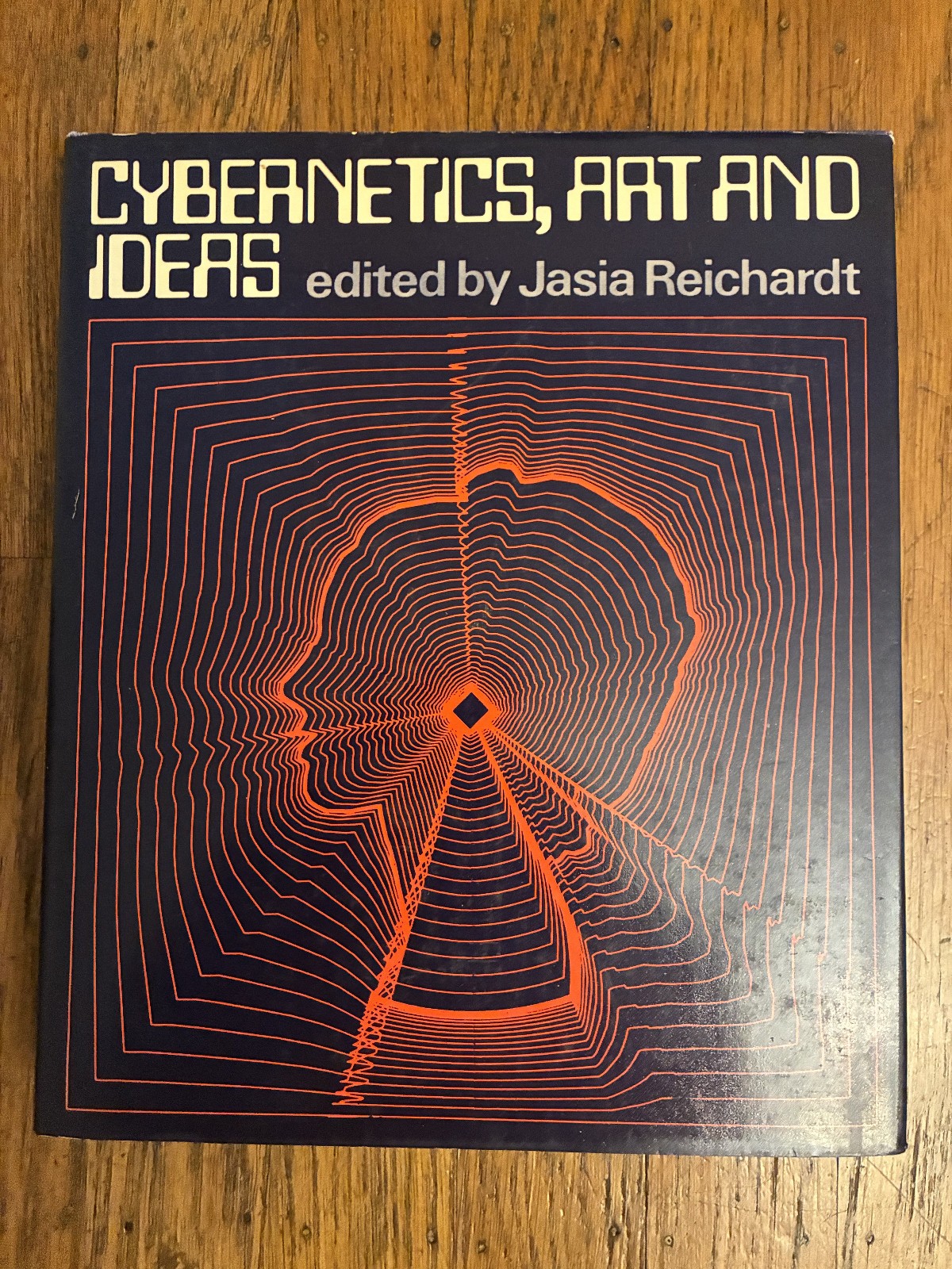 Cybernetics, Art and Ideas 1ST ED. JASIA REICHARDT 1971 Graphic Society HC w DJ