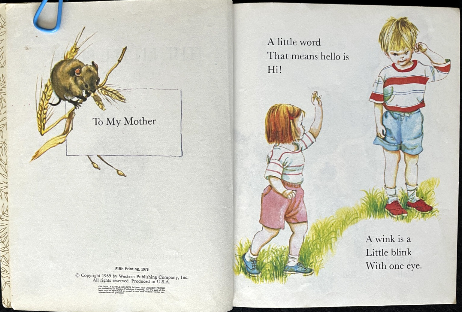 LITTLE BOOK, BUSY TIMMY, DRUM ~ vintage Eloise Wilkin Little Golden Book set