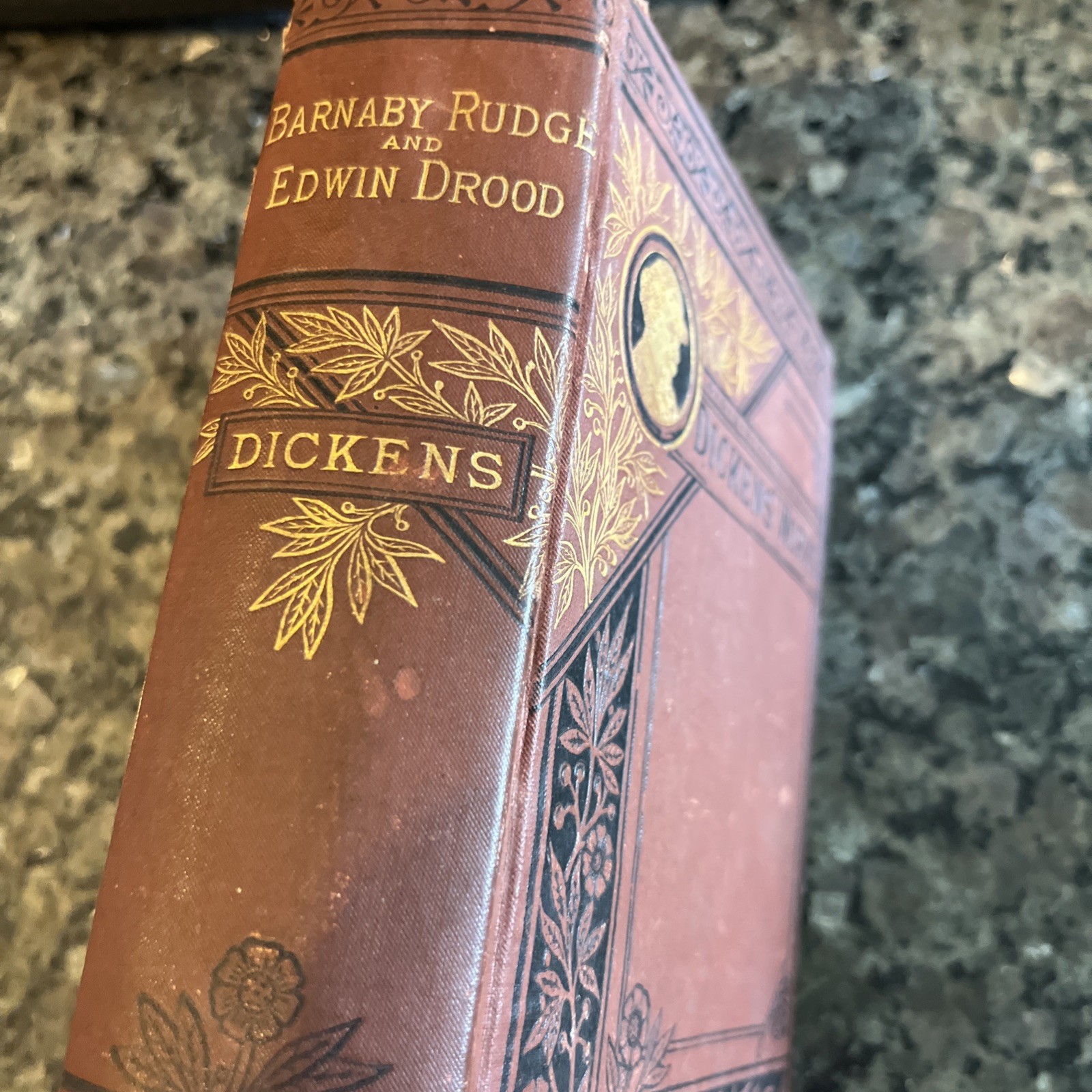 Dickens’ Works Barnaby Rudge Cloth Binding Illustrated Belford Clarke Lovell