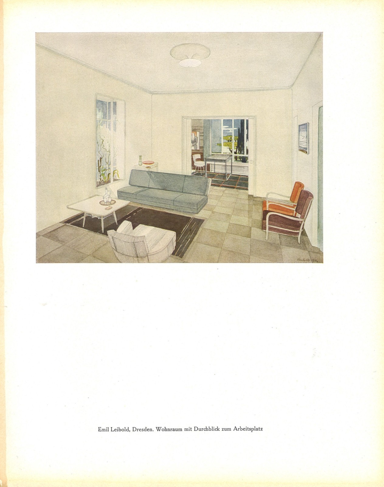 1920’s – 1930’s Germany +100 Color Plates Modern Architectural Interiors