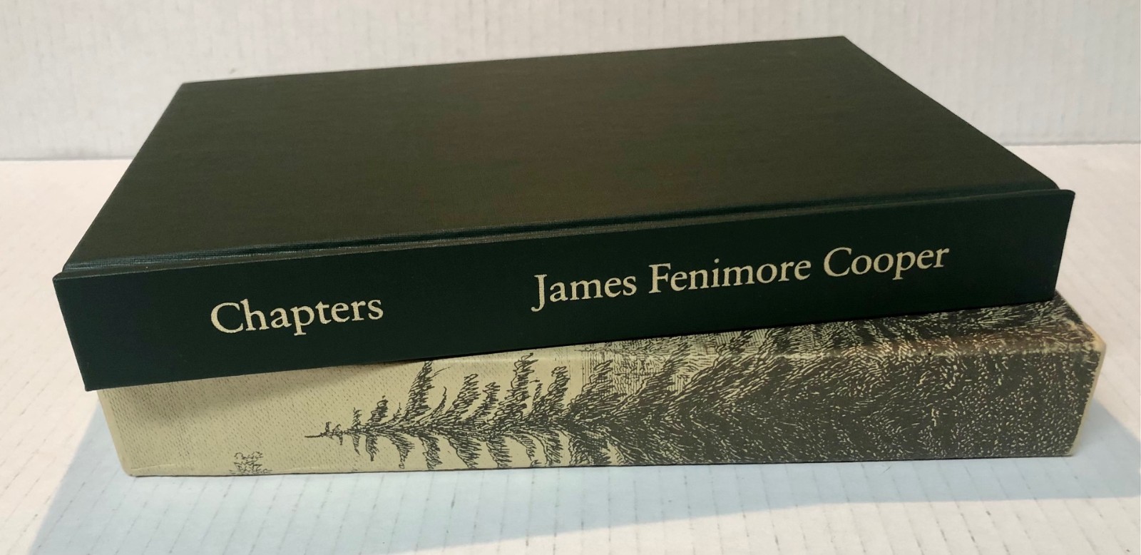 James Fenimore Cooper Chapters hardcover book illustrated slipcase 1986
