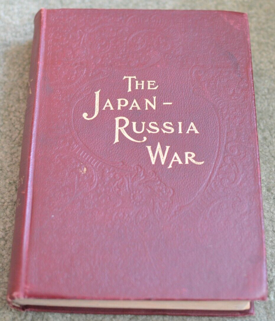 Vintage 1905~Japan Russia War~Sydney Tyler~Illustrated History~Photos & Drawings