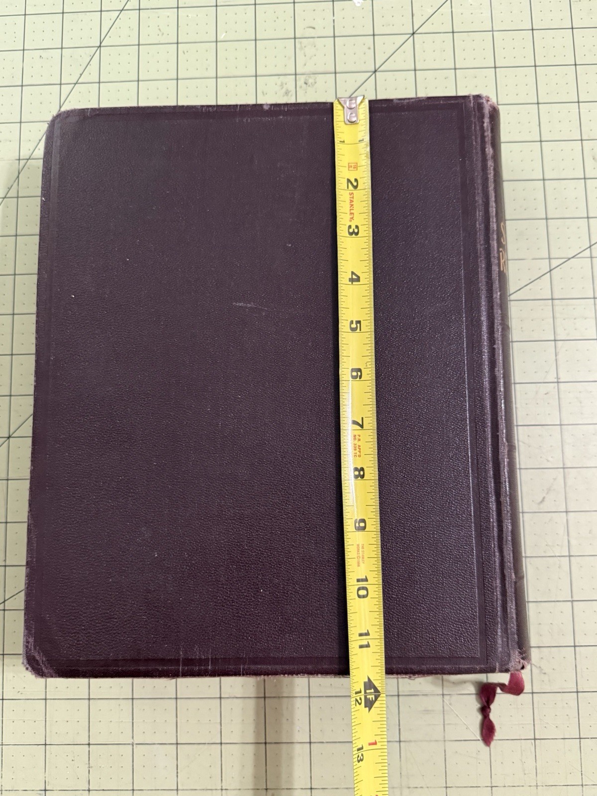 New Standard Reference Bible – Blue Ribbon Large Bonded Leather, 1949 KJV
