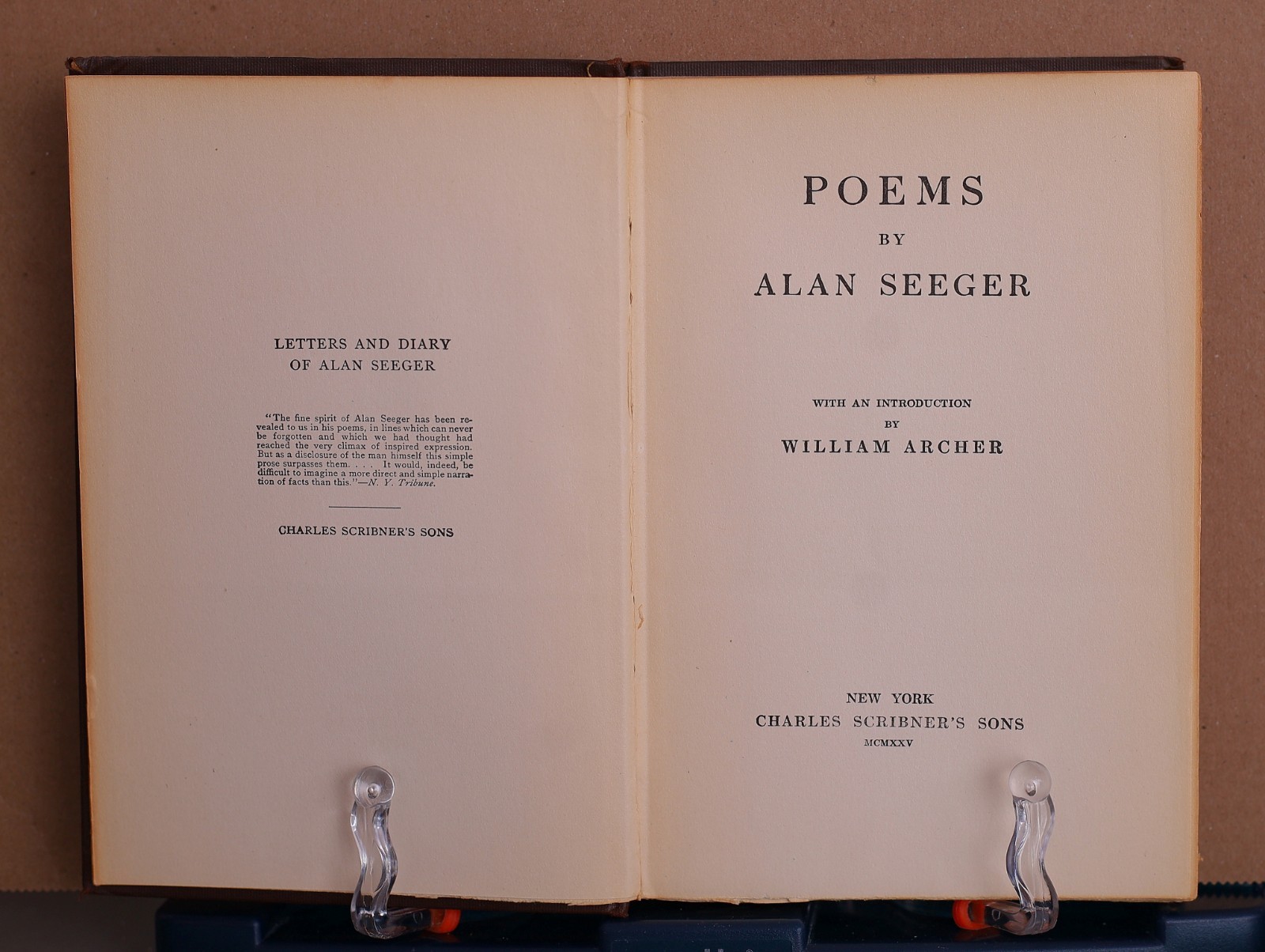 ALAN SEEGER BOOKS -ORIGINAL