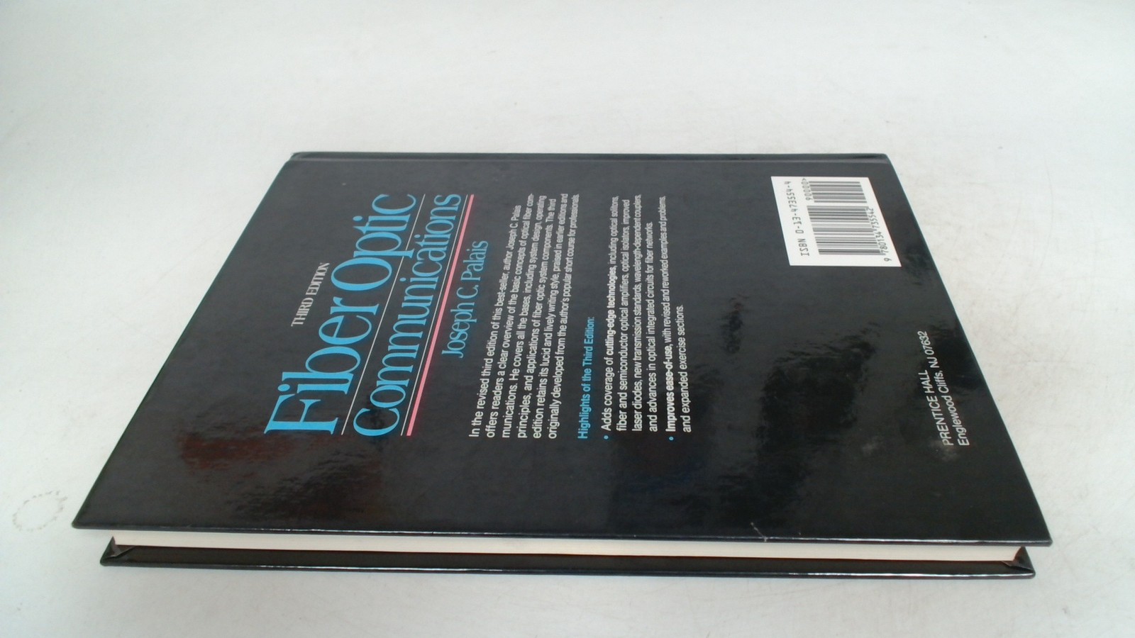 Fiber Optic Communications, Palais, Joseph C., Pearson, 1992, Har