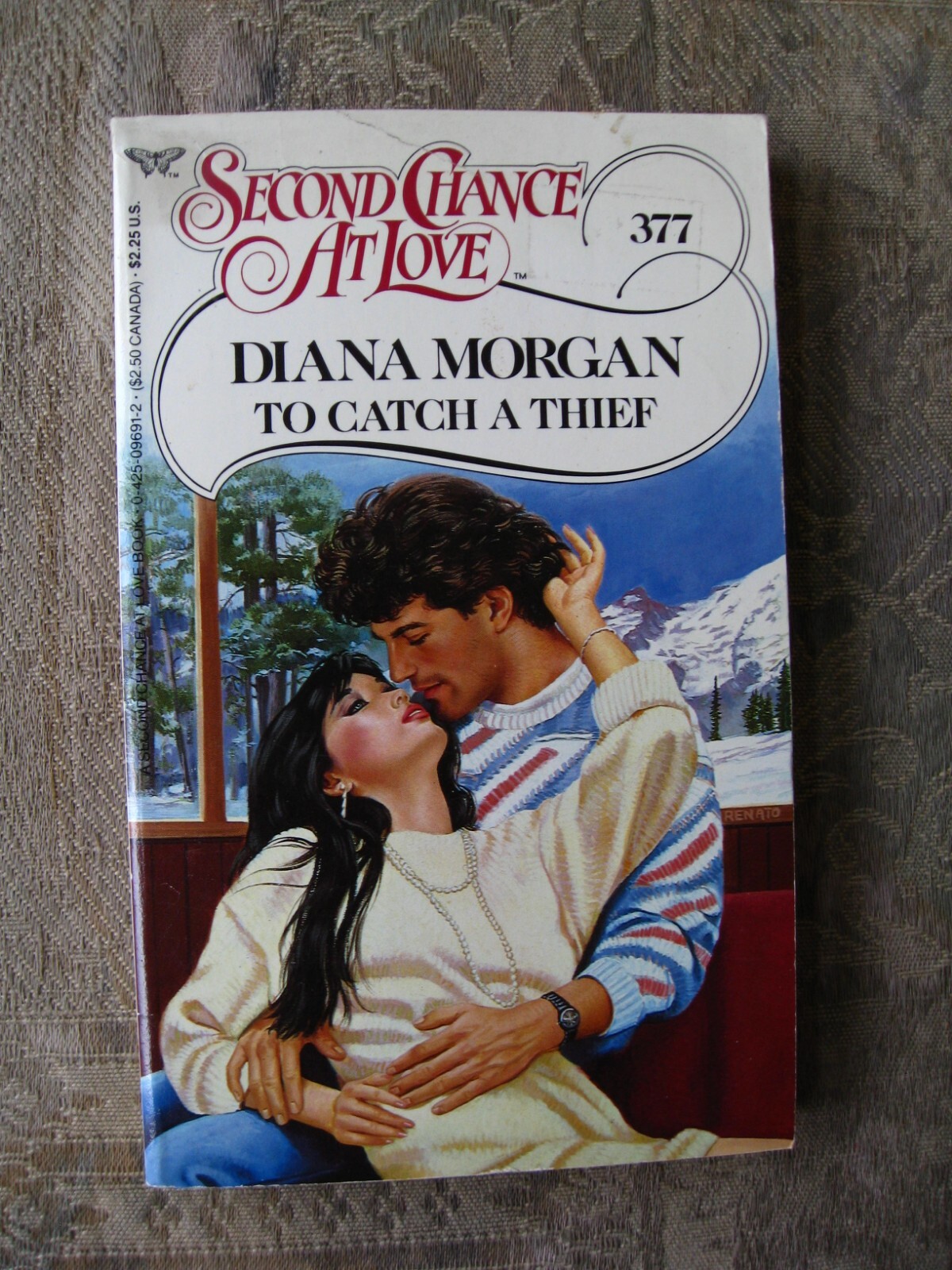 Diana Morgan – To Catch a Thief (Second Chance at Love #377) – 1986 – paperback