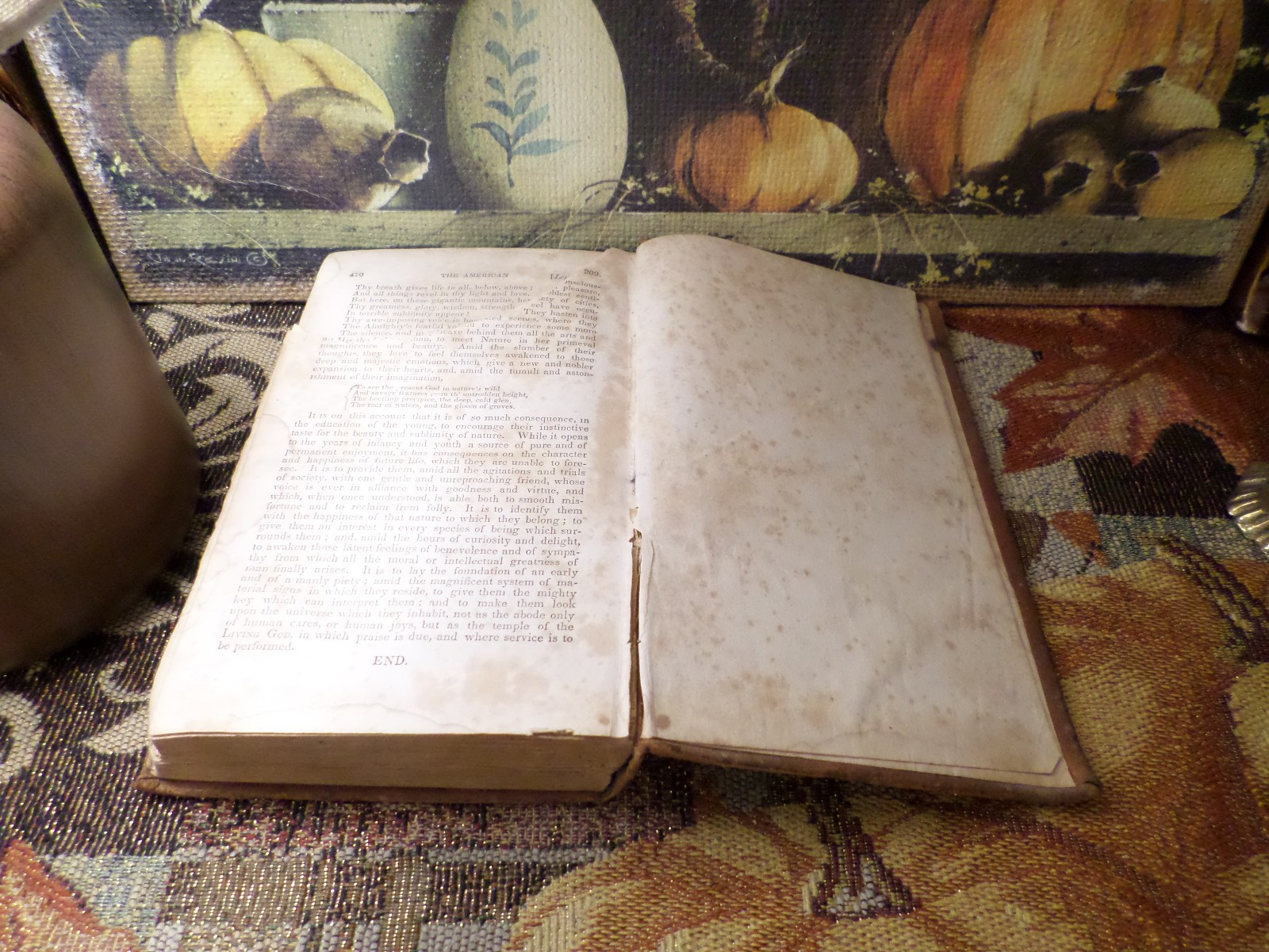 The American First Class Book 1840 John Pierpont Antique Hardcover