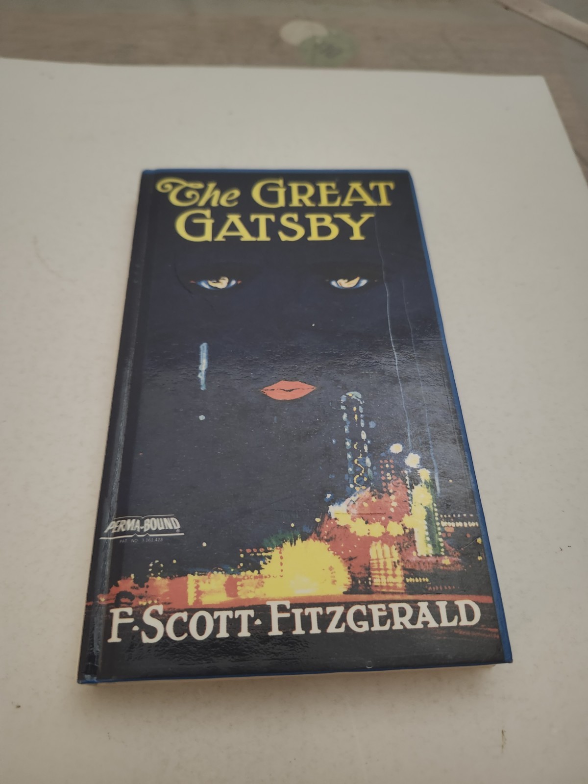 The Great Gatsby by F. Scott Fitzgerald PERMA-BOUND Hardcover 1986 Classic
