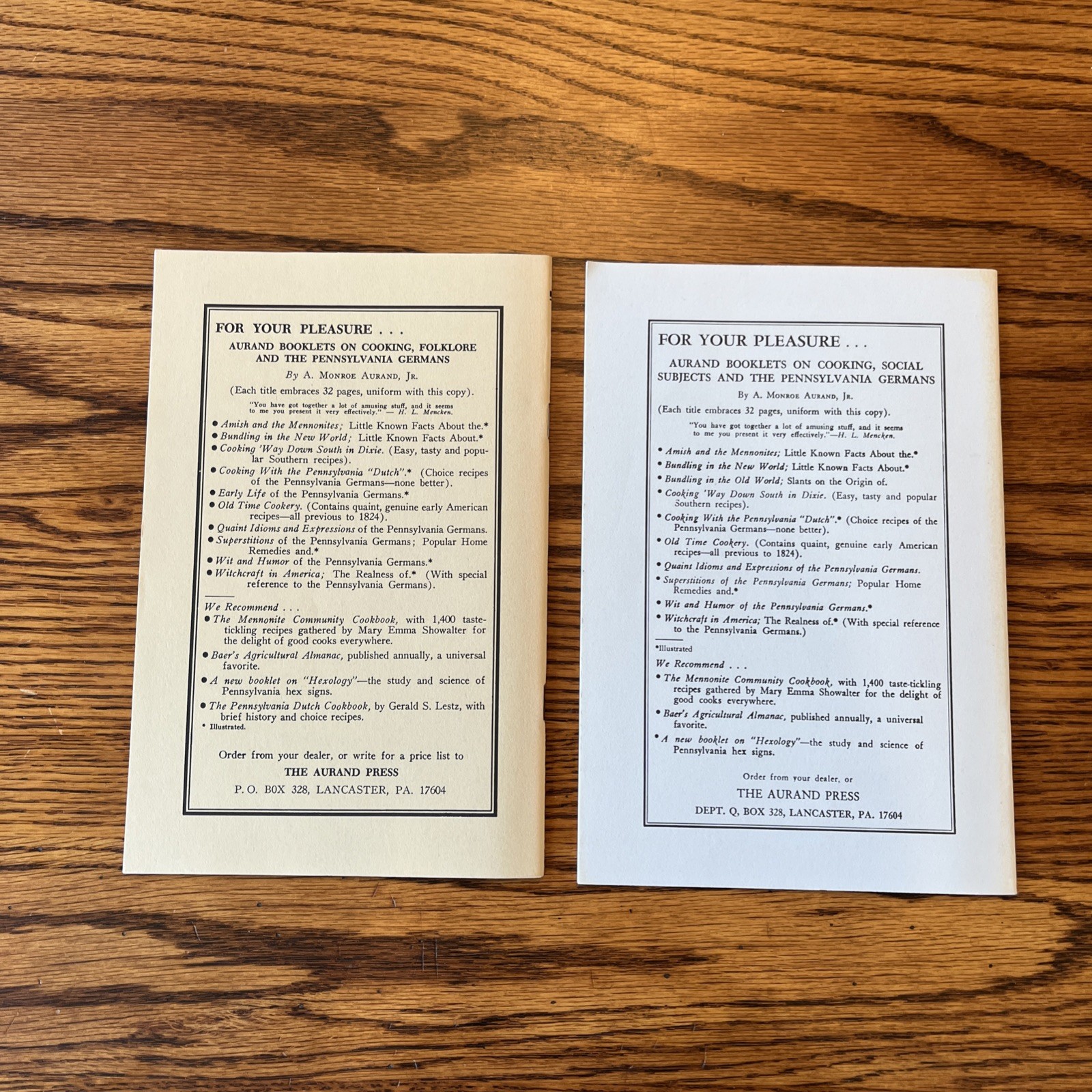 Wit & Humor of Pennsylvania Germans & Quaint Idioms & Expressions Dutch Aurand