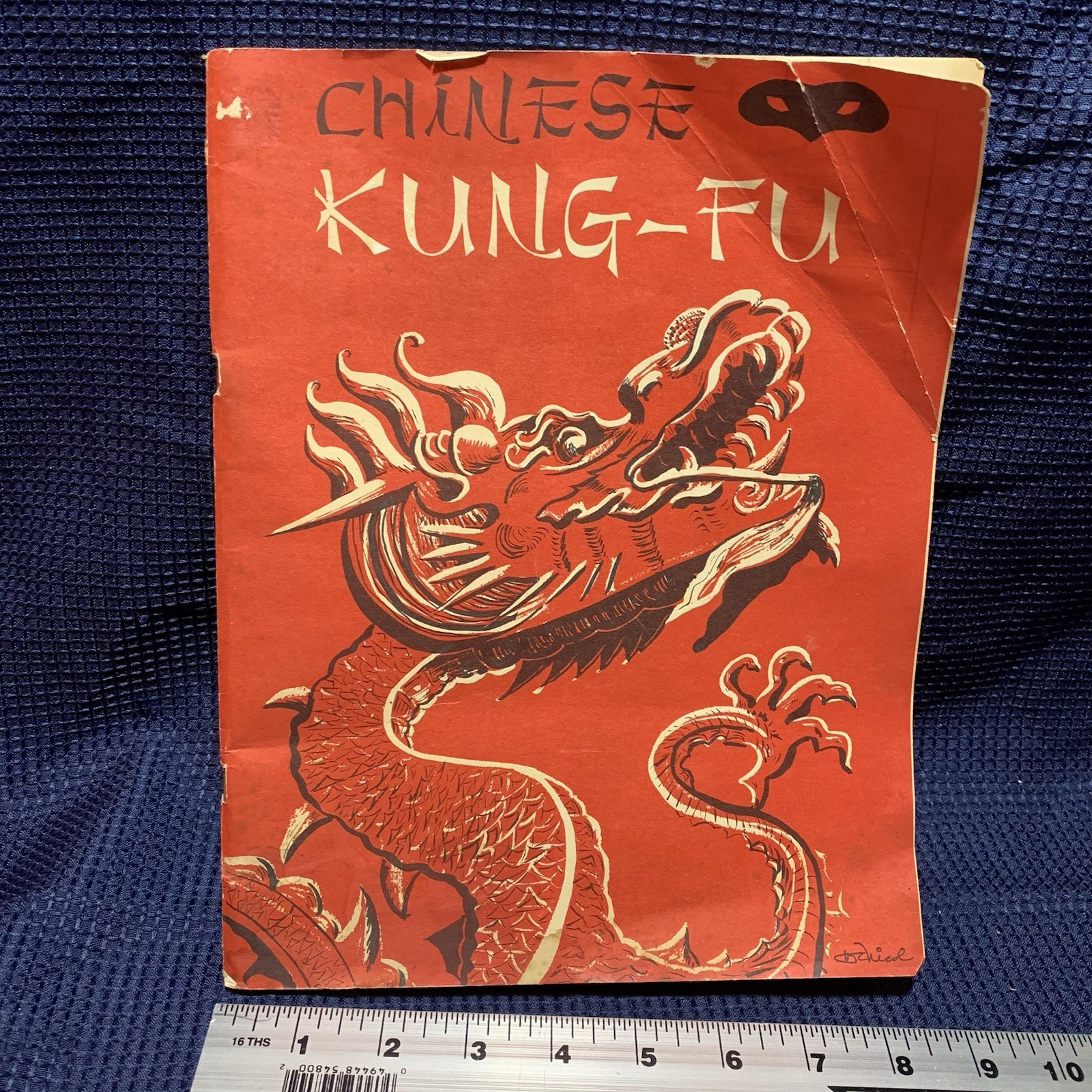 Vintage 1963 Chinese Kung-Fu Book Informative Publications Martial Arts Weapons