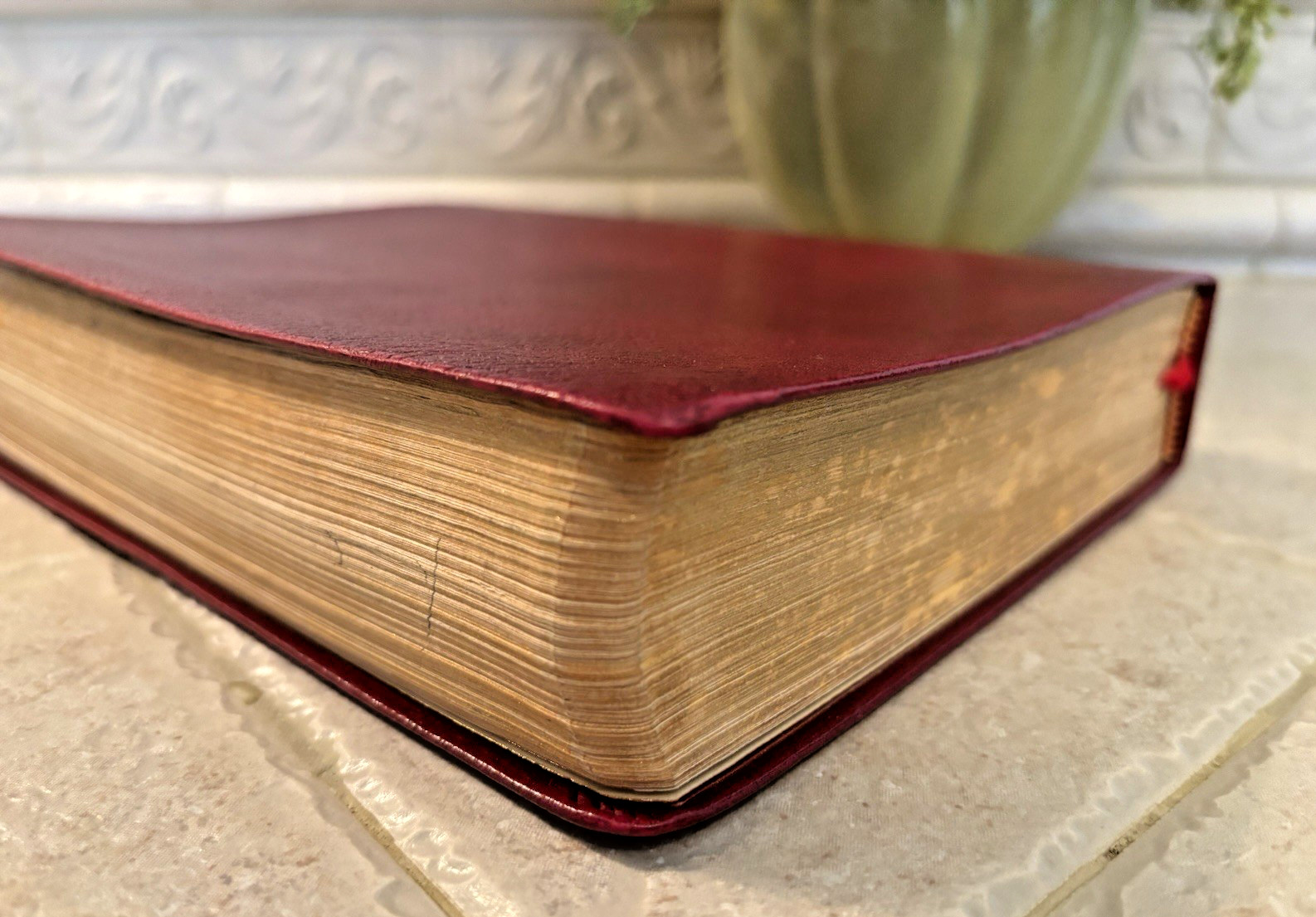 Holy Bible New Analytical Study Edition Genuine Leather Crusade KJV 1970