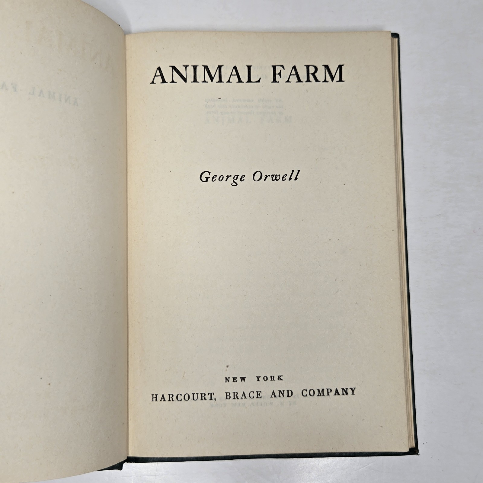 Animal Farm by George Orwell 1946 Early American Edition Hardcover No Dustjacket