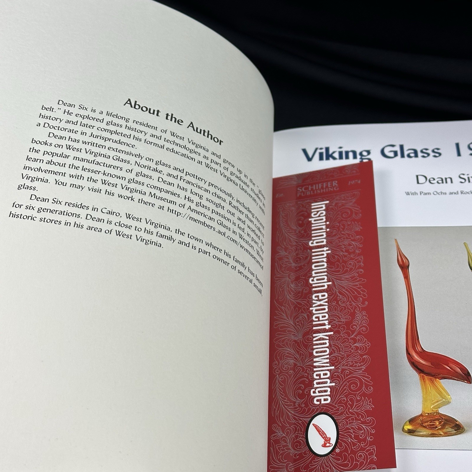 VIKING GLASS 1944-1970 (SCHIFFER BOOK FOR COLLECTORS) Dean Six * NEW * IN HAND