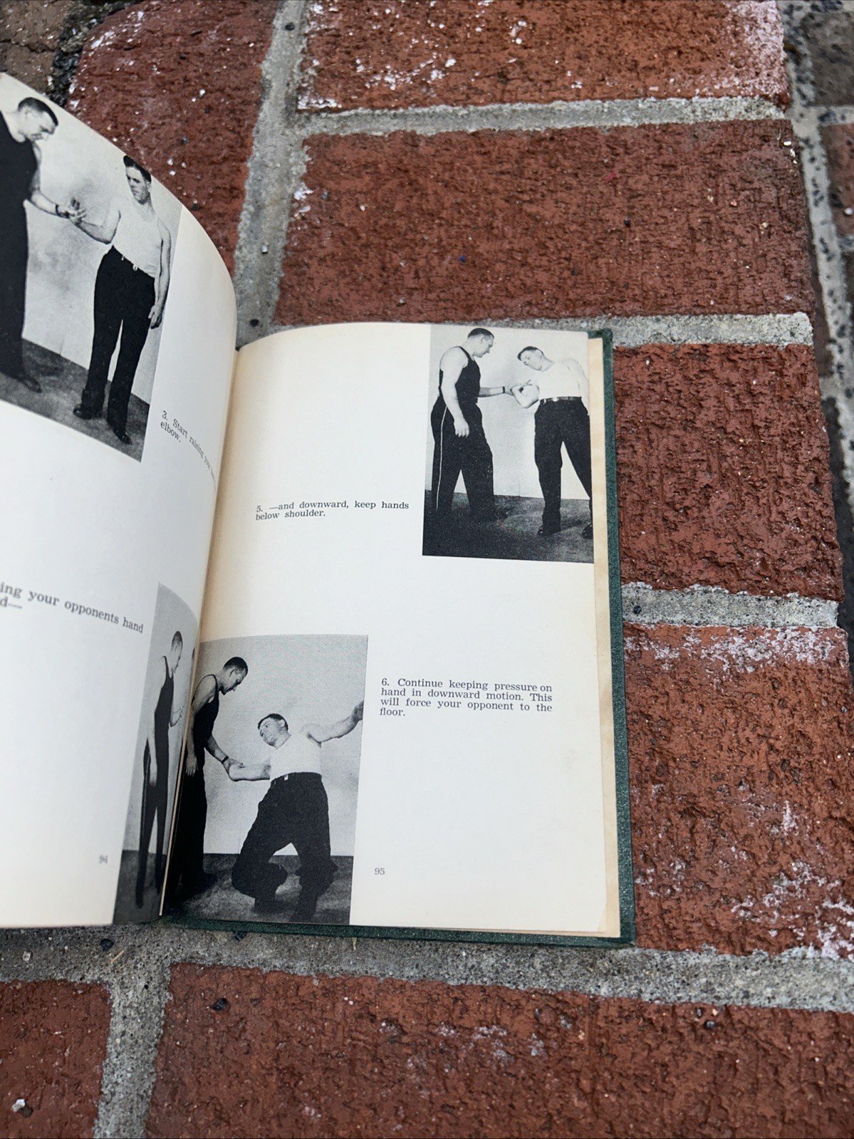 Self Defense or Jiu Jitsu by Dewey Mitchell (1942) Vintage Illustrated Book