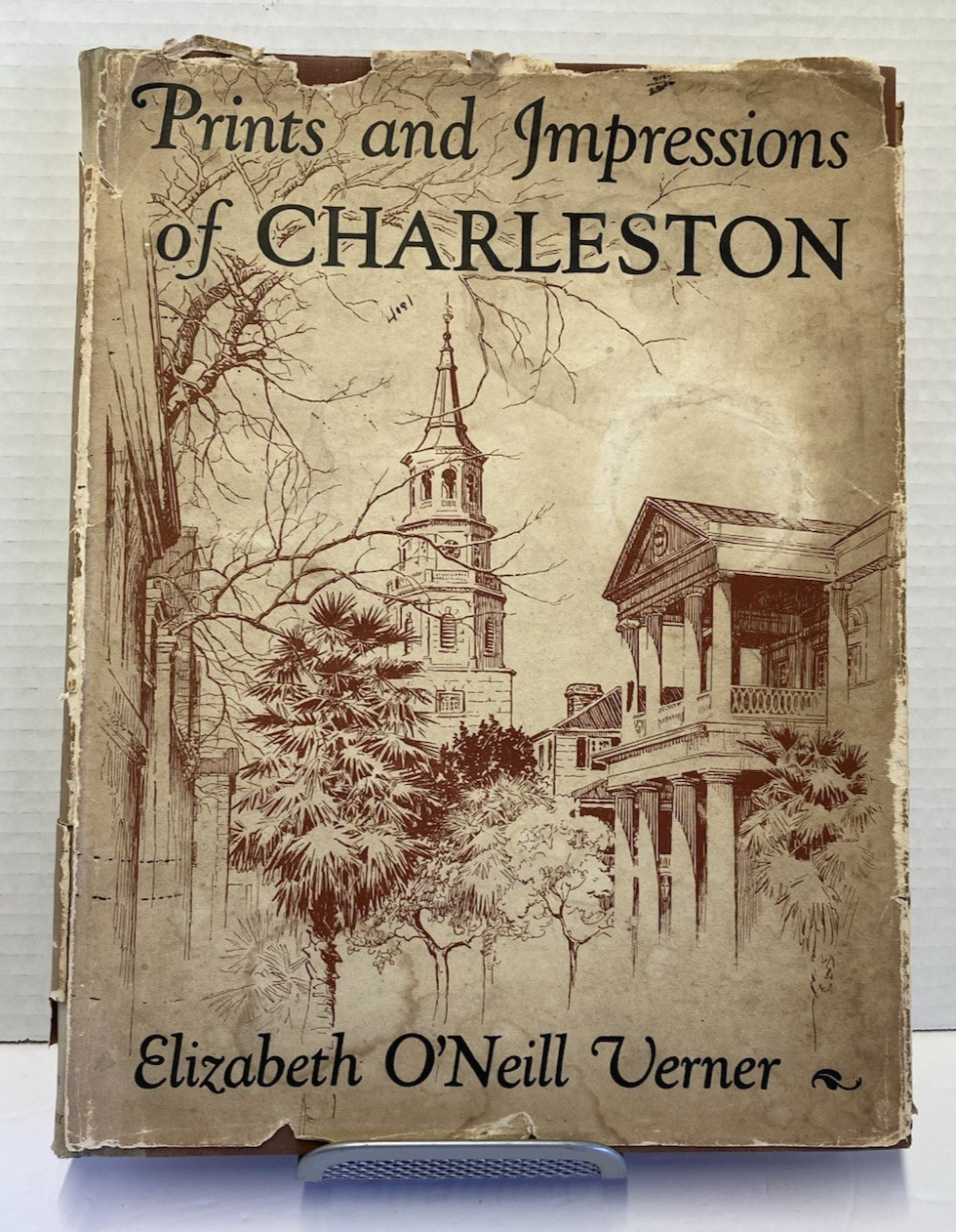 Prints And Impressions Of Charleston Artist Signed Hardcover 48 Etchings 1945
