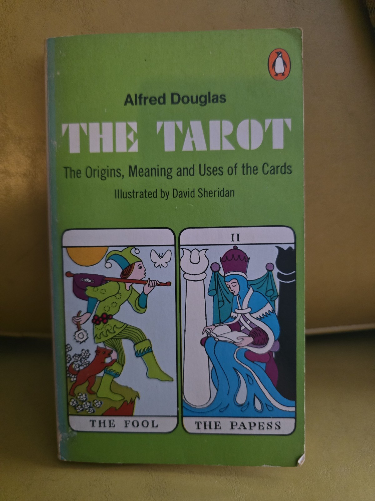 1972 The Tarot By Alfred Douglas – Vintage Occult Book Divination Tarot Reading