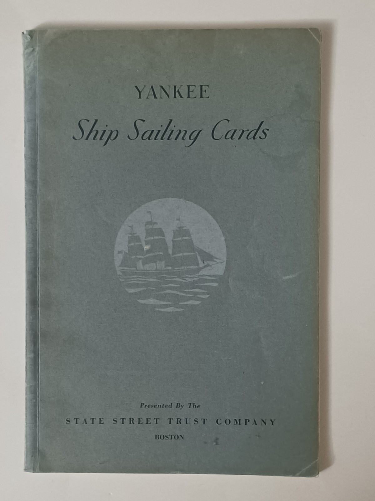 Yankee Ship Sailing Cards Book – State Street Trust Company Boston 1948