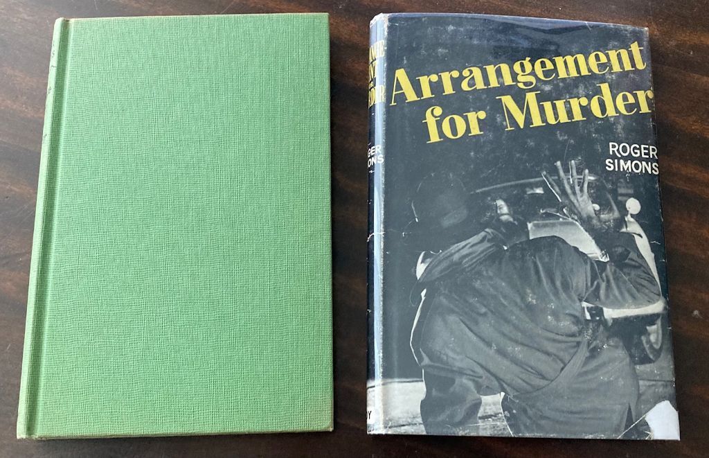 Arrangement for Murder Roger Simons 1963 Roy 1st ed. Mystery Crime Fiction