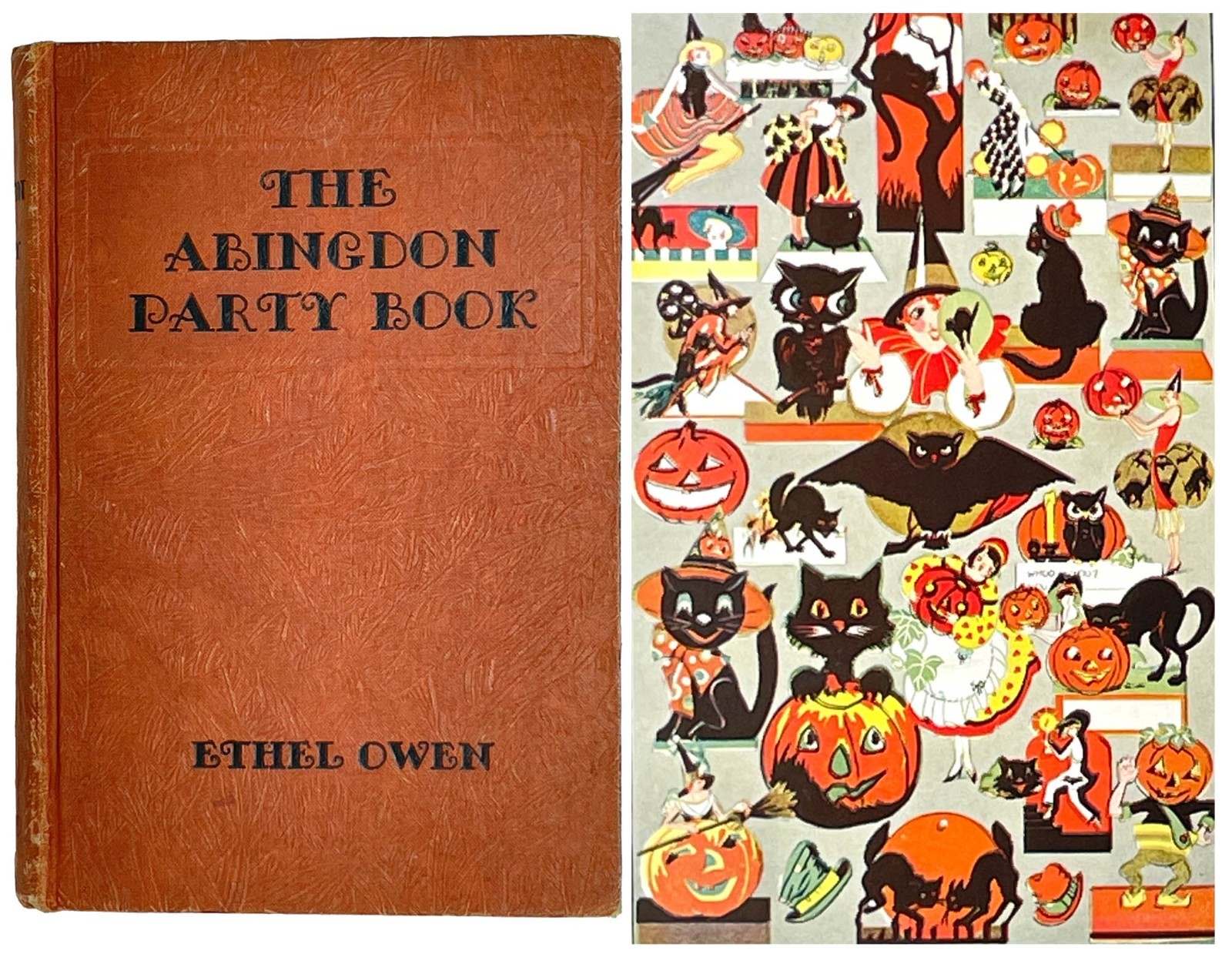 Art Deco Entertaining Parties Decorations Games Incl. HALLOWEEN 1937