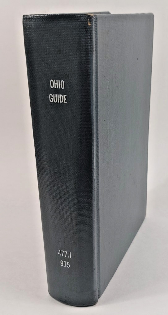 The Ohio Guide: 1940 WPA Project/Tours History Photos Cleveland Columbus OH.