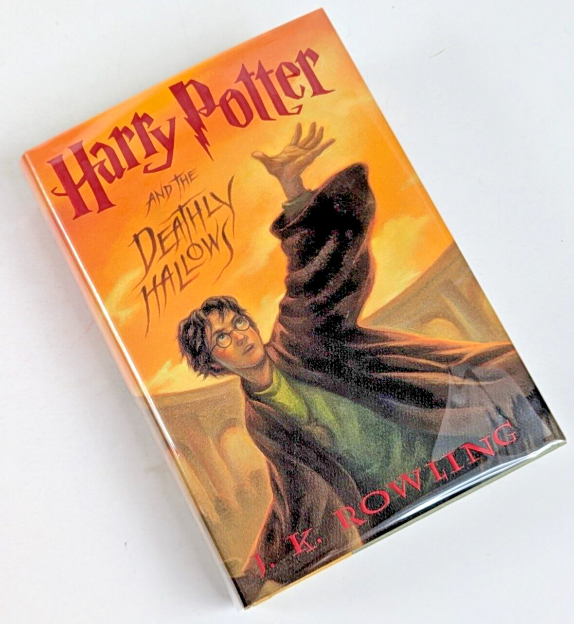 HARRY POTTER AND THE DEATHLY HALLOWS 2007 True 1st/1st Printing HB in DJ Nice #7