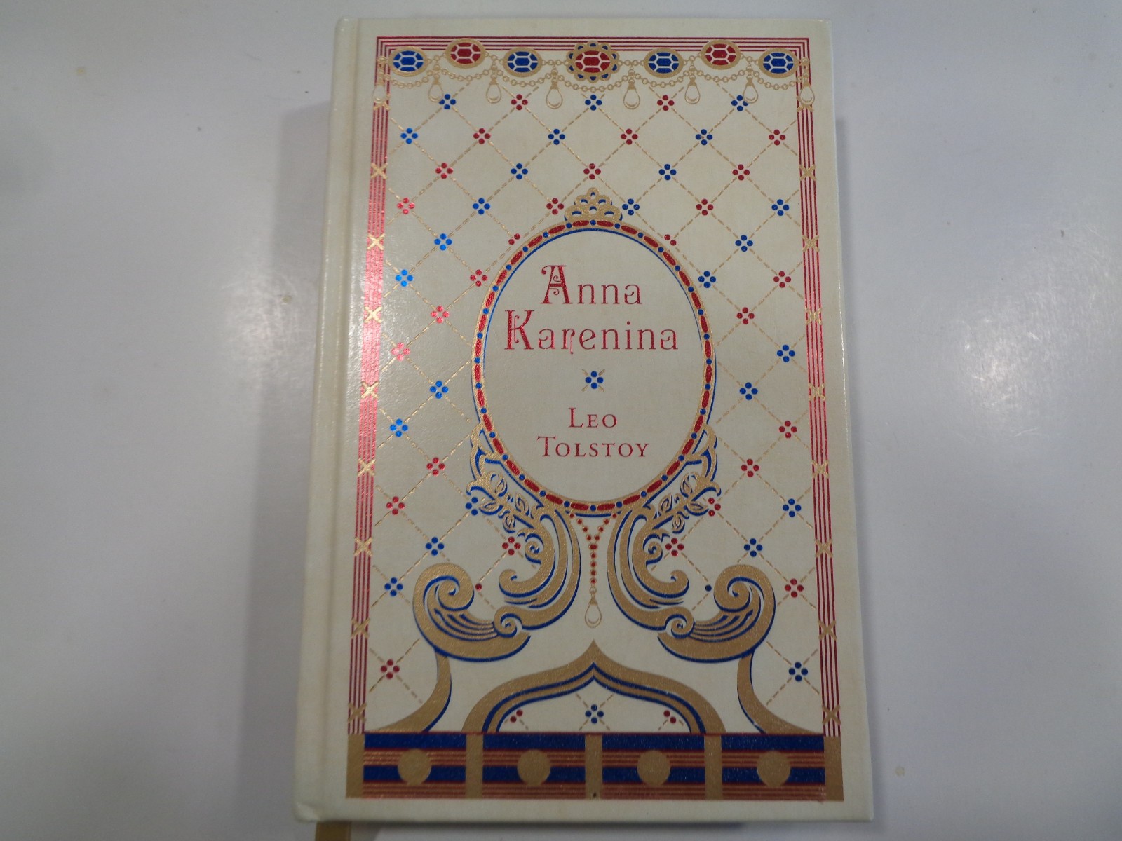 Anna Karenina by Leo Tolstoy – Barnes & Noble Leather Decorative Book NICE!!