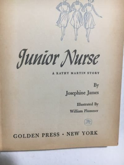KATHY MARTIN: #2 Junior Nurse, #13 African Adventure GOLDEN PRESS 1960 SUPER!!!