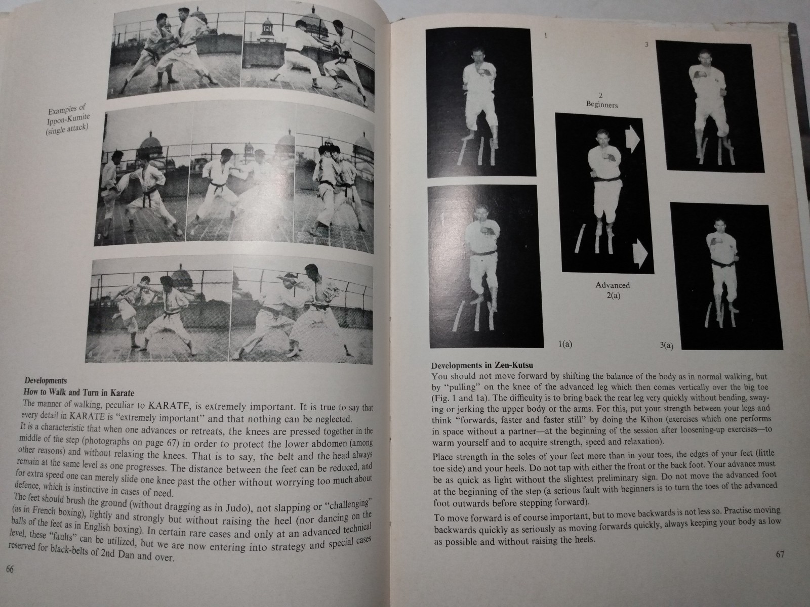 Karate Martial Arts Methods Technique Instructions Student Vintage 1967