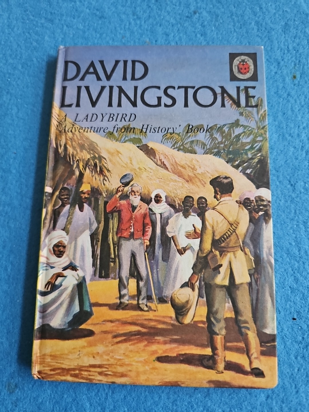 Vintage Ladybird Book David Livingstone History 561 L Du Garde Peach Good M7