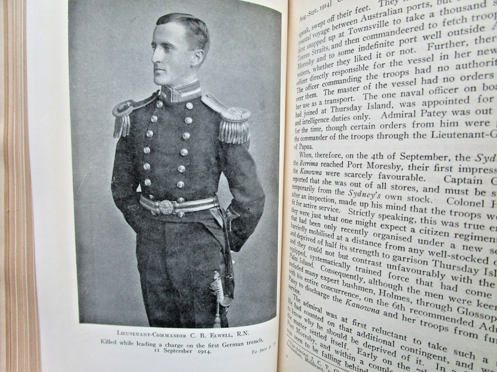 Official History Australia in the War 1914-1918 Vol IX Royal Australian Navy