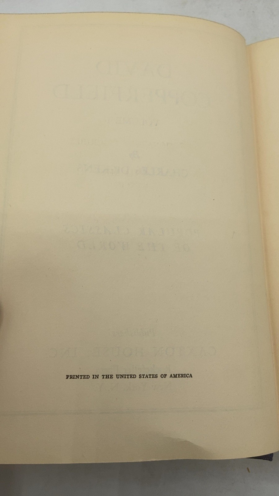 David Copperfield Charles Dickens Hardcover