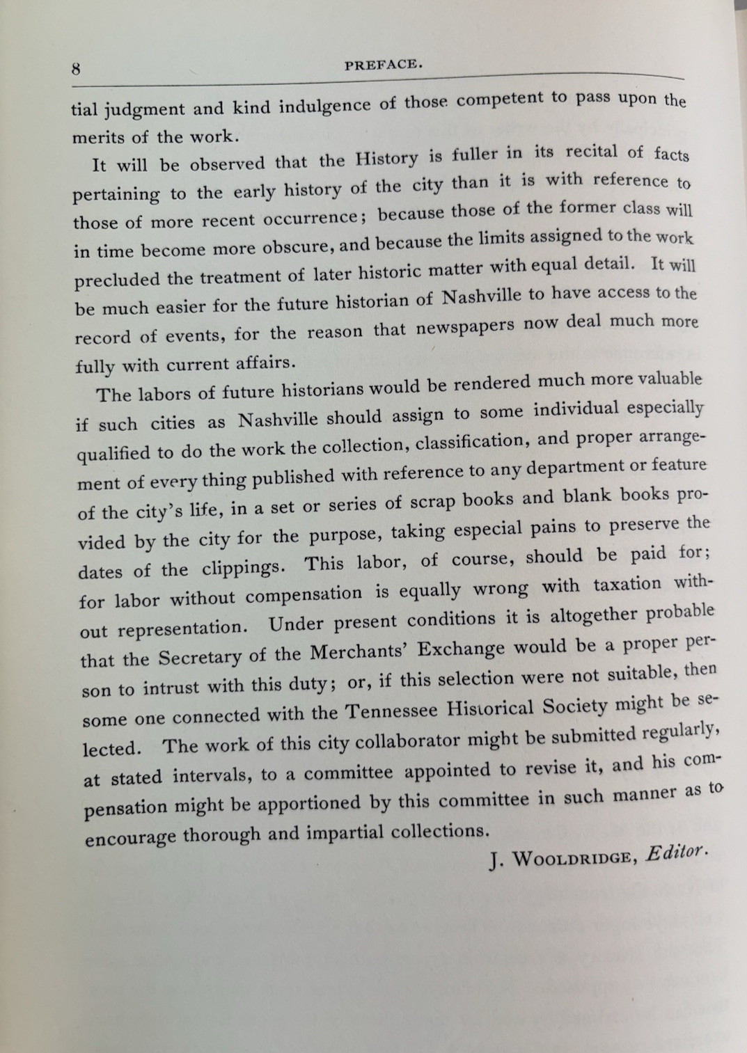 HISTORY OF NASHVILLE TENNESSEE reprint Charles Elder Limited Edition 172 of 1000