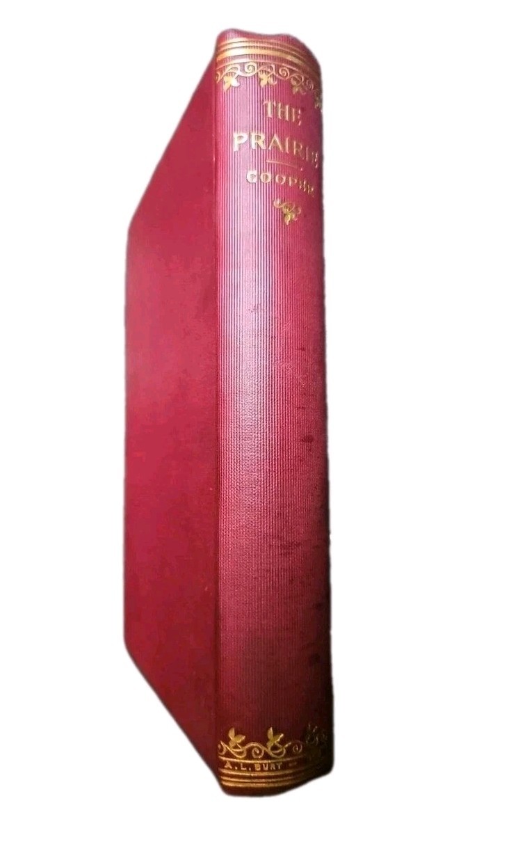 The Praire James Fenimore Cooper Vintage Hardcover A.L. Burt New York Classic