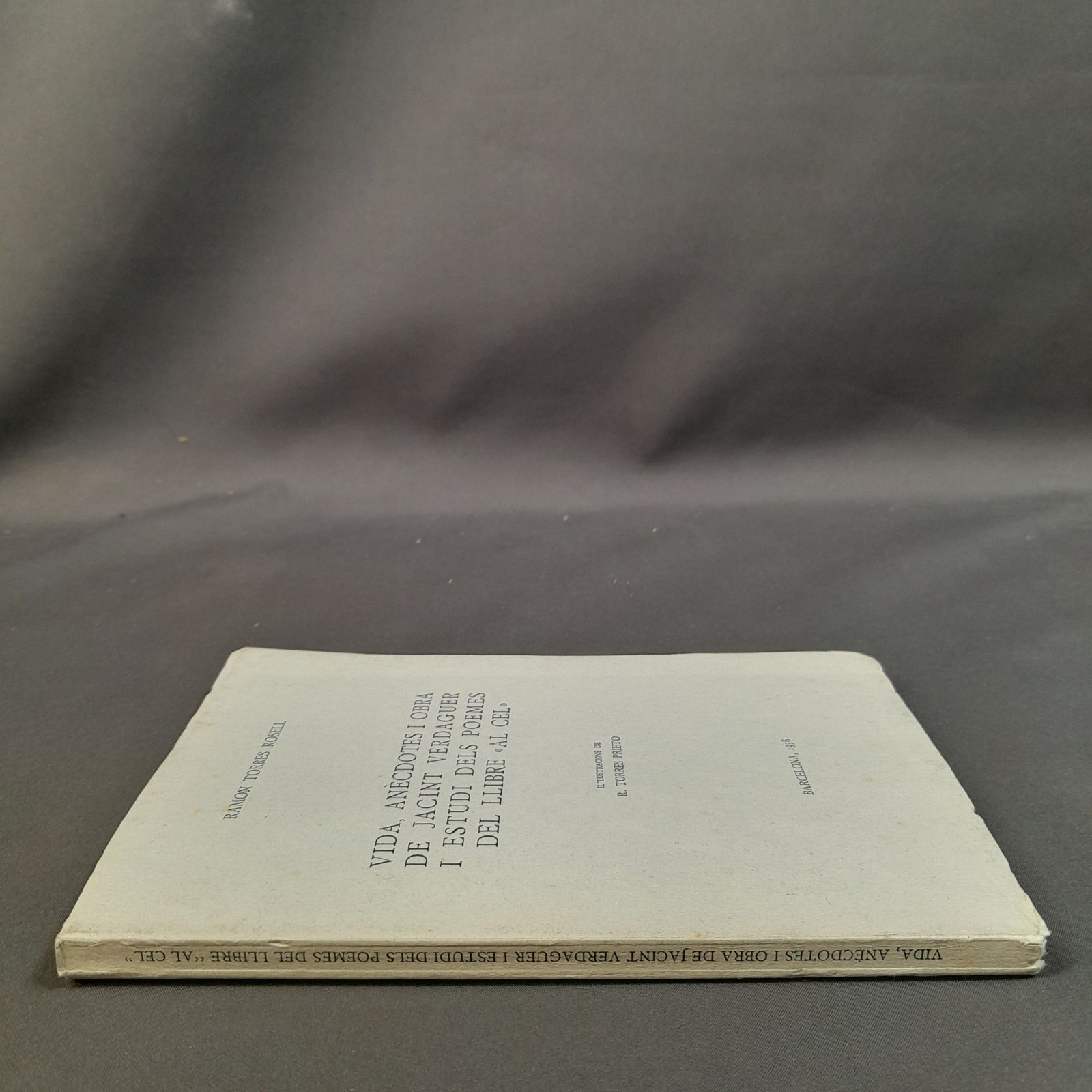 PR-3056. Vida, Anècdotes I Large Jacint Verdaguer I Studio Dels Poèmes Del Lli