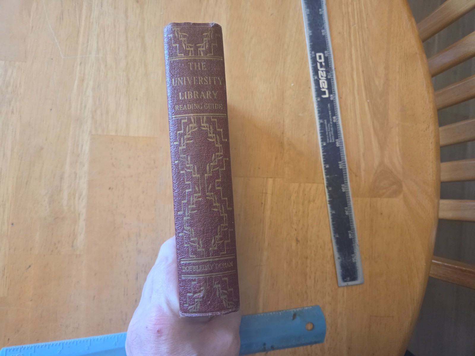 The University Library – Reading Guide – John Huston Finlay – 1936 Doubleday Har