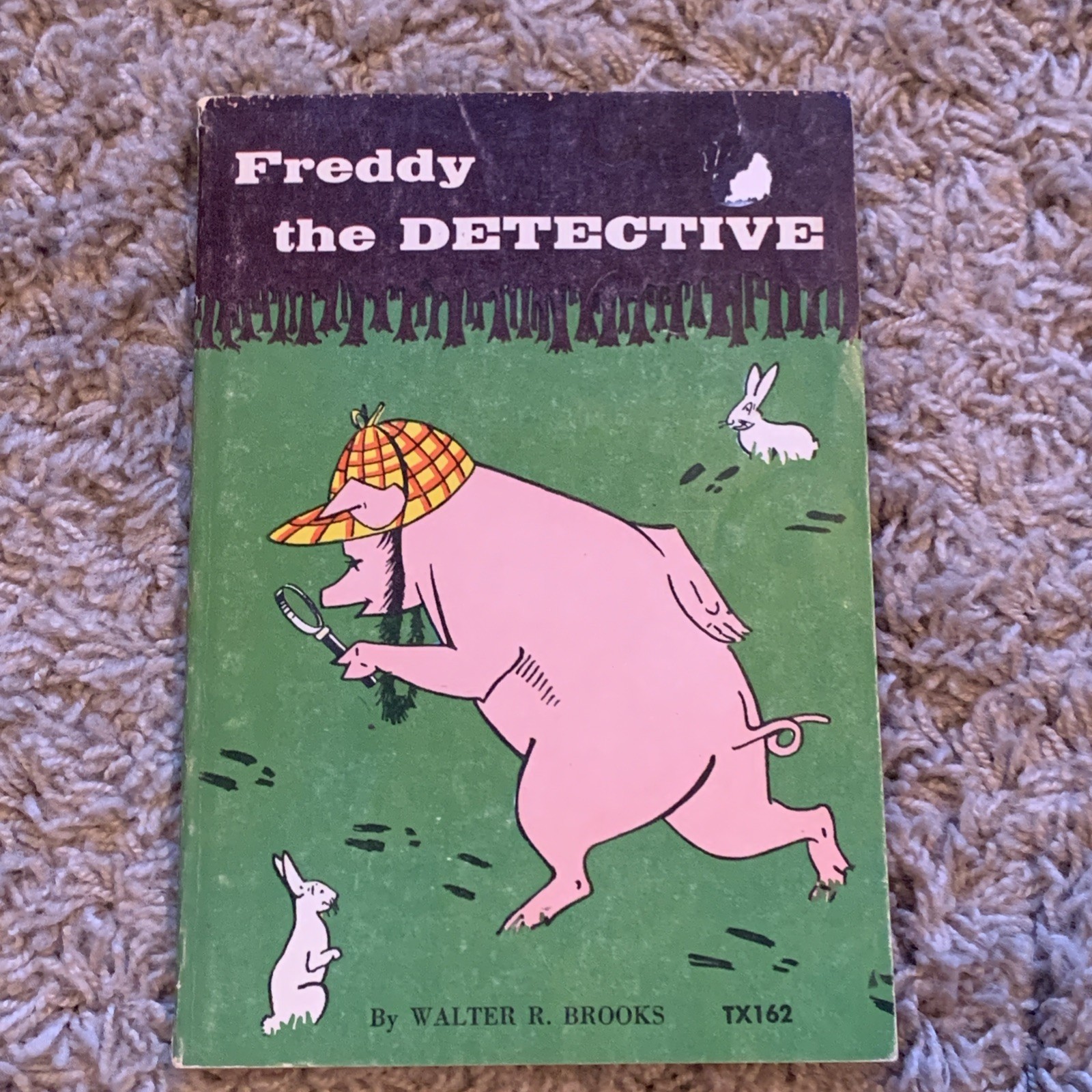 Freddy The Detective TAB Books 1958 Walter R. Brooks Vintage Paperback