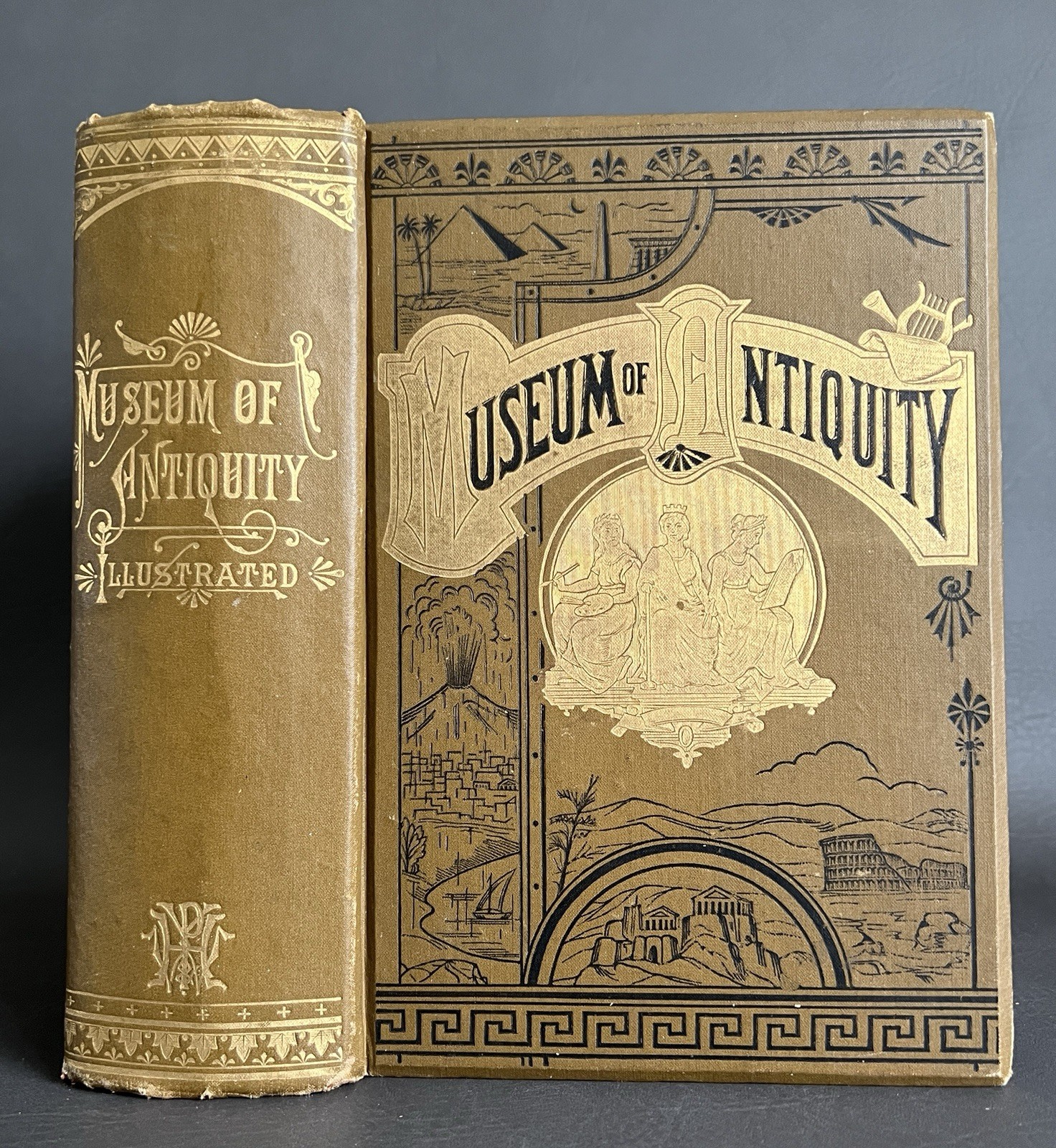 Museum of Antiquity Ancient Mythology Egypt Babylon Occult Mummies 1882
