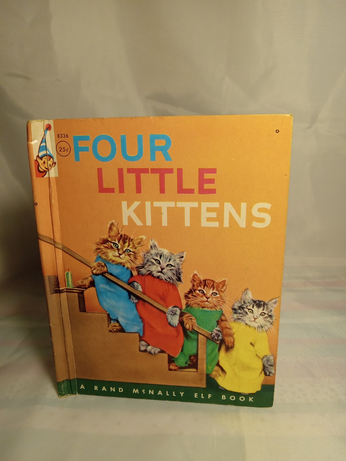 Four Little Kittens – Vintage 1957 Rand McNally Elf Book HB