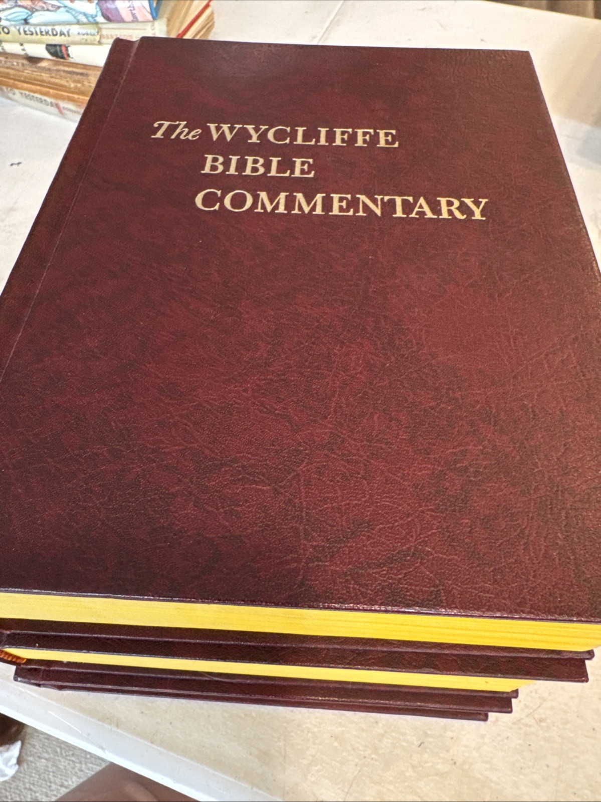 3 Vintage 1964,66,68 -Bible History,Encyclopedia And Commentary