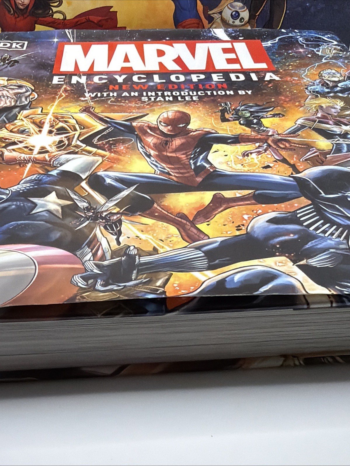 Marvel Comics Encyclopedia & Marvel Hardcover Books and Star Wars Lot Of 3