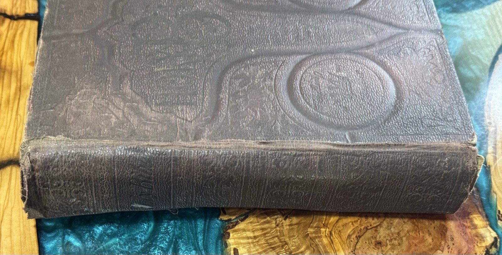1903 A.J. Holman’s Self Pronouncing Edition Tooled Leather Holy Bible