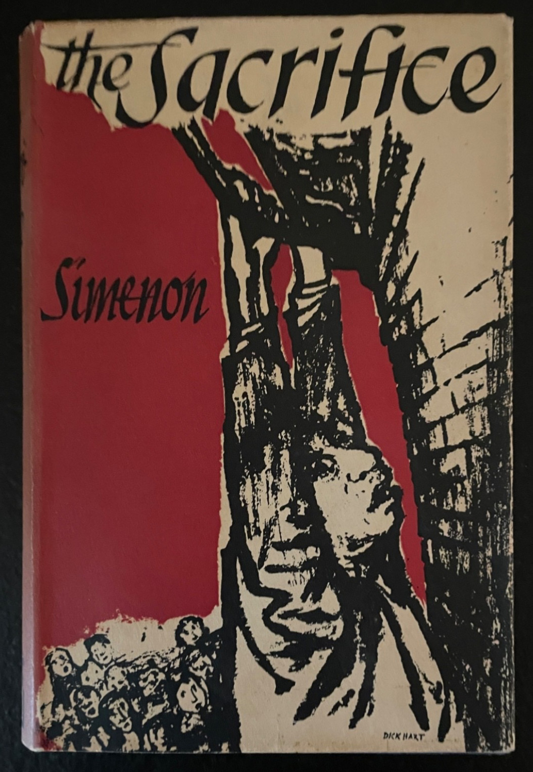 Georges Simenon: THE SACRIFICE / First Edition in English / NEAR FINE