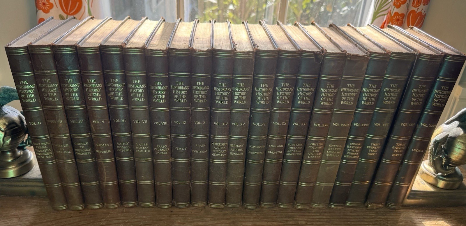 The Historians’ History of The World 5th edition 20 Vols. 1926