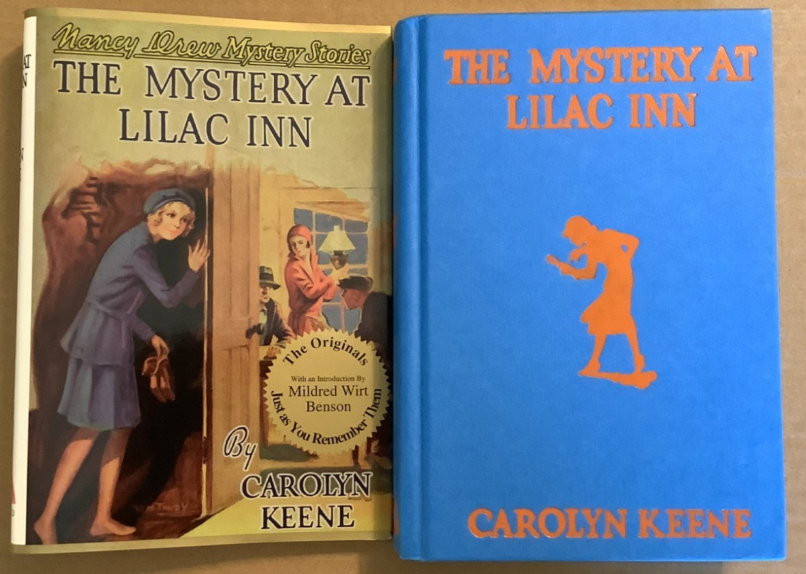 As New 1990s HC DJ Applewood Edition Nancy Drew #4 Mystery Lilac Inn C Keene