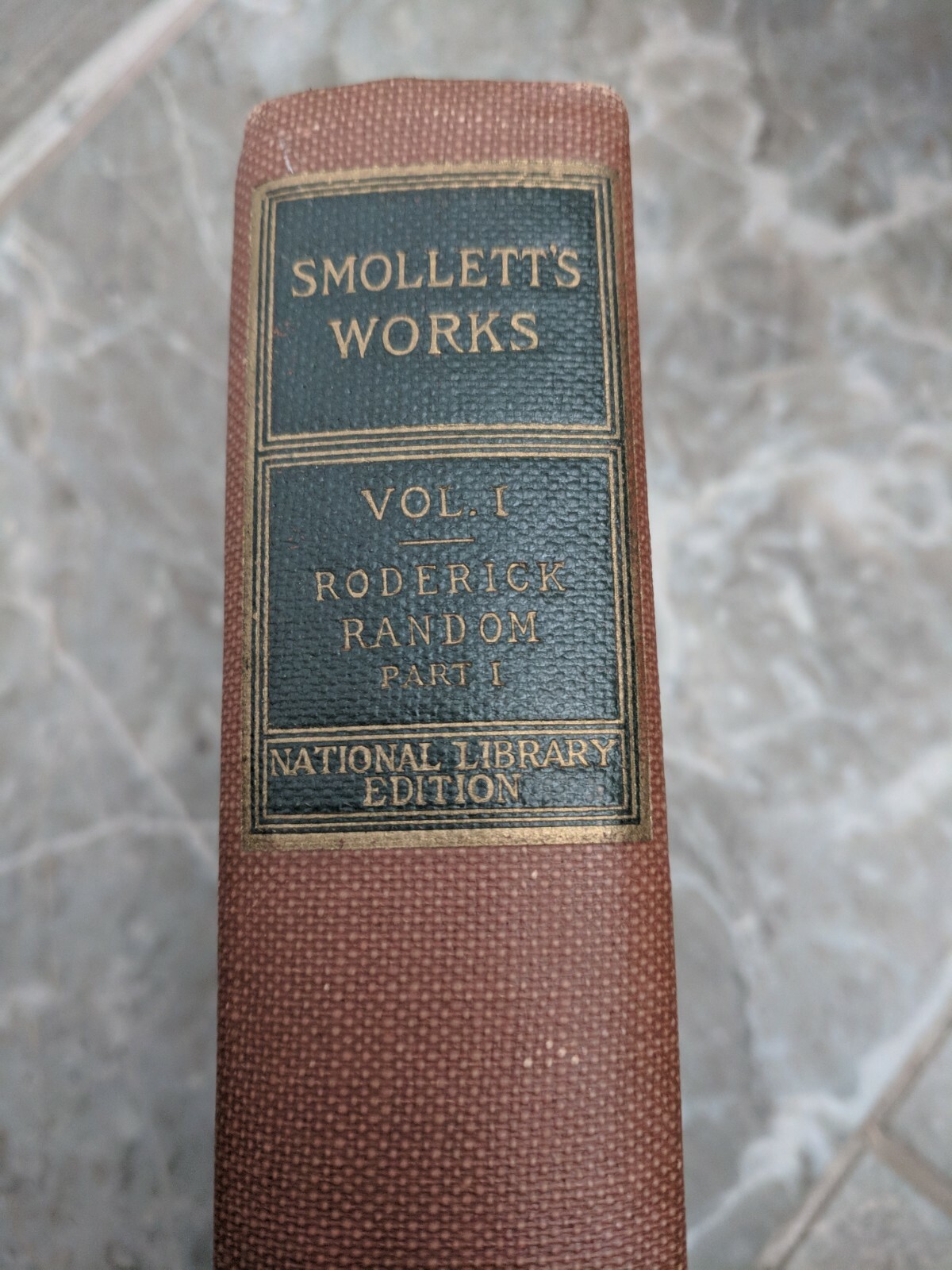 Works of Tobias Smollett 5 Volumes