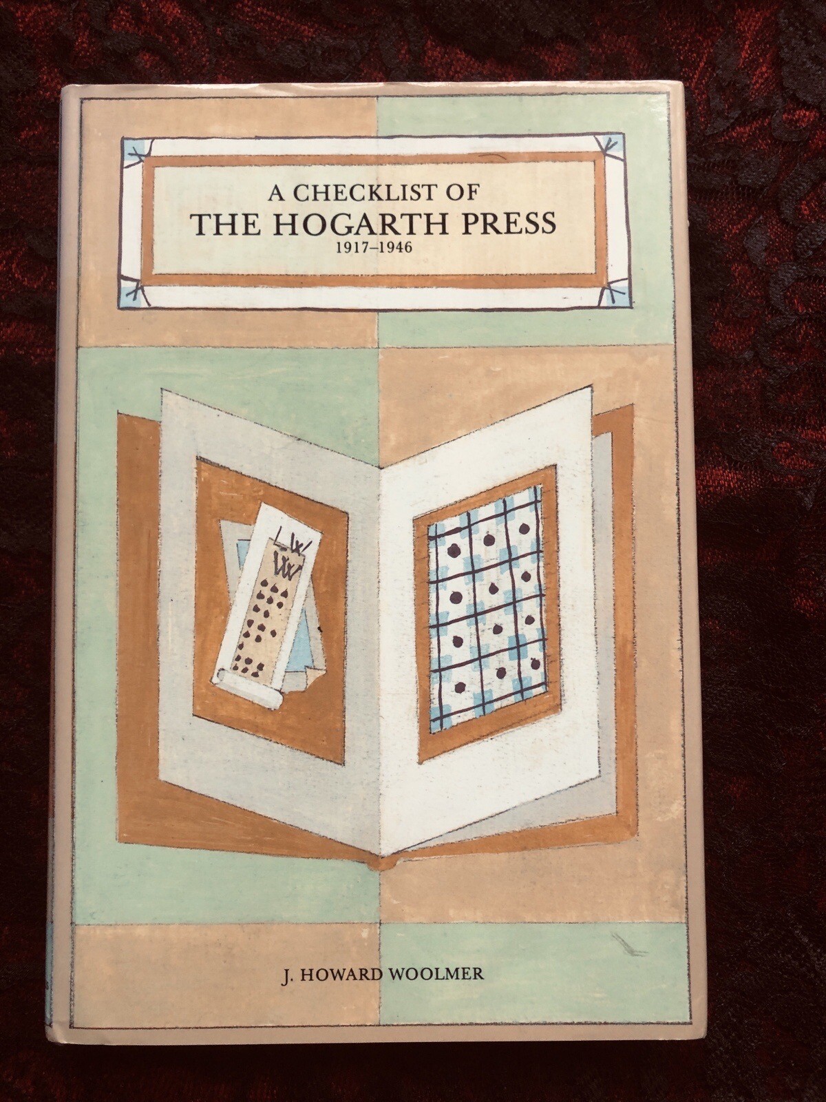 1986 – A Checklist Of The Hogarth Press 1917-1946 – Woolmer – Vintage Scarce