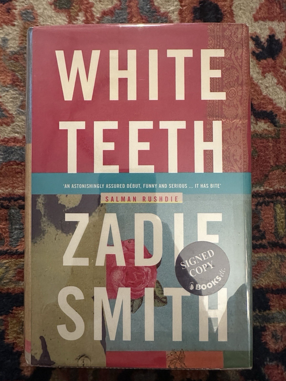 Zadie Smith / White Teeth / Signed First UK Edition/ 8th Printing